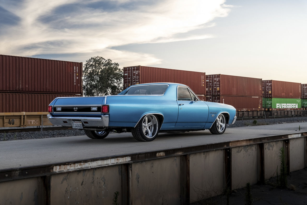 1971 Chevrolet El Camino - American Racing VF551 - Brushed